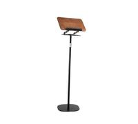 Supporto Da Pavimento, Supporto Di Lettura Doppio Uso 2 In 1, Base Girevole A 360°, For Ricette E Libri Di Testo(Black,Adjustable 51-119cm)