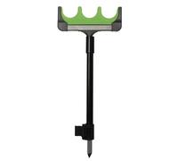 Supporto da pesca per terra, attrezzatura da pesca regolabile a 2 sezioni, staffa da pesca, attrezzatura da pesca da spiaggia per uomo