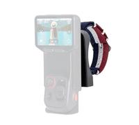 Supporto da polso per Insta360 Luna Ultra Remote Control Potable Wrist Mount Stand Wristband Multi-angolo regolabile, standard rosso e bianco
