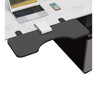 Supporto da scrivania ad arco regolabile con poggiapolsi e gomiti pieghevoli, comfort ergonomico per postazioni di lavoro domestiche, migliora la postura e la produttività