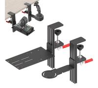 Supporto da scrivania completamente compatibile con Thrustmaster Hotas Warthog, WINWING Orion2 HOTAS Metal Warthog, VKB STECS Standard, VKB STECS MINI Plus, VPC T-50CM3 virpil Throttle e VPC Joystick.