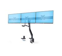 Supporto da scrivania Crossbar Triplo Monitor StarTech.com per un massimo di tre schermi da 27 pollici, VESA 75x75/100x100, regolazioni dei bracci sen