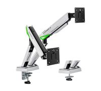 Supporto da scrivania da gioco Aisens con contrappeso girevole e inclinabile per monitor-TV 16 kg - 3 snodi - Nouvo