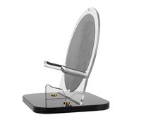 Supporto da scrivania in acrilico aerodinamico per Beosound A1 con supporto cusc