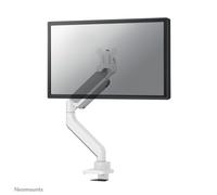 Supporto da scrivania Neomounts DS70-450WH1 per monitor 17-42", molla a gas, Topfix, bianco