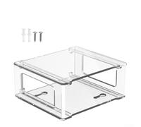 Supporto da scrivania per Beelink S12Pro Mini PC, 9,30 cm x 6,00 cm x 3,80 cm, in acrilico trasparente