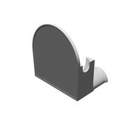 Supporto da Scrivania per Cuffie Jabra Evolve 20-30 - Stand Stampato 3D