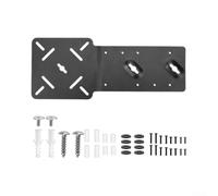 Supporto da scrivania per docking station Dell WD19 WD22TB4, supporto per staffa vesa con gestione dei cavi, supporto salvaspazio per l'installazione di casa e ufficio, 30,3 x 12,1 cm
