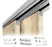 Supporto da Scrivania per Doppio Monitor - Supporto A Molla A Gas A Movimento Completo da 22"-32" per LCD/TV Supporta Staffa A Morsetto A Doppio Braccio Regolabile da 2-1-Silver-84in/213.36cm