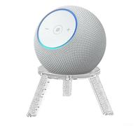 Supporto da scrivania per Echo Spot e Homepods, mini supporto per proteggere il suono dell'altoparlante, supporto stabile per Dot Max e Spot 2024, supporto per audio con risparmio di spazio
