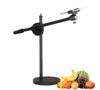 Supporto da scrivania per fotocamera, treppiede con angolo regolabile, braccio articolato flessibile, supporto per telefono con braccio articolato resistente, supporto per fotocamera sopraelevata