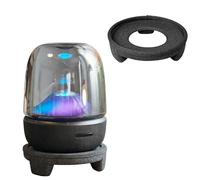 Supporto da scrivania per Harman Kardon Aura Studio 5 e Studio 4 3, staffa per altoparlante base antivibrazione EVA per isolamento da tavolo, supporto audio protettivo per SoundSticks 4/5 (nero)