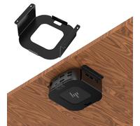 Supporto da scrivania per HP USB-C Dock G5, rack di stoccaggio sotto scrivania in ferro specificamente progettato per HP USB-C Thunderbolt Dock G5, facile da installare con tutti gli accessori inclusi