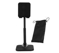 Supporto da scrivania regolabile in altezza per dispositivi mobili, supporto con visuale all'altezza degli occhi e base stabile per un utilizzo