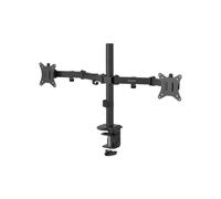 Supporto da scrivania Savio UM-03 per 2 monitor 17-32" regolabile nero