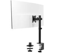 Supporto da scrivania VIVO con morsetto per singolo monitor Ultra Wide, supporto regolabile a basso profilo per impieghi gravosi, per 1 schermo U