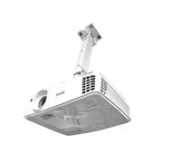 Supporto da soffitto per proiettore BenQ TH685i TH585P TK700 MU613, montaggio diretto a 3 punti, montaggio sicuro per sale conferenze (Per BenQ TH685i TH585P TK700 MU613)