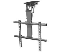 Supporto da soffitto per TV con rotazione elettrica, angolo regolabile per una visione ottimale, adatto a schermi da 32 a 65 pollici