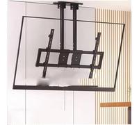 Supporto Da Soffitto Per TV - Supporto TV Sospeso A Doppio Palo Adatto Per Schermi Piatti LED Da 55-100 Pollici, Regolazione Dell'angolazione Di 3°/-20°