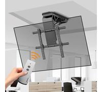 Supporto Da Soffitto Per TV - Unità A Controsoffitto Nascosta Con Dispositivo Di Sollevamento Elettrico Retrattile, Ribaltamento Verso Il Basso Da 0 A 85°, Adatta Per Schermi Da 32 A 90 Pollici, Scene