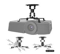 Maclean MC-200 B Supporto a soffitto per proiettore regolabile 54-320 mm 13,5 kg