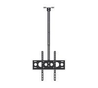 Supporto da soffitto Regolabile per TV da 32-50 Pollici, Rotazione Completa di 360° e inclinazione di 30°, carico Massimo 88 libbre, Braccio telescopico da 39,4 Pollici, Perfetto per l'home