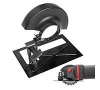 Supporto da taglio per smerigliatrice angolare, kit di strumenti con schermo di protezione regolabile, supporto per taglierina, per appassionati e professionisti, cantieri, manutenzione di utensili