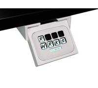 Supporto da tavolo adatto per Elgato Stream Deck - retrattile e pulito, montaggio adesivo o vite, compatibile con Mini, MK2, Neo, Plus & XL (compatibile con Elgato Stream Deck Neo bianco)