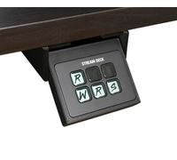 Supporto da tavolo adatto per Elgato Stream Deck - retrattile e pulito, montaggio adesivo o vite, compatibile con Mini, MK2, Neo, Plus & XL (compatibile con Elgato Stream Deck Mini)