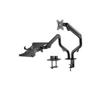 Supporto da tavolo - AISENS - DTL32TSR-195 - 3 snodi - 2 bracci - 8Kg