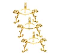 Supporto da tavolo con base in metallo per sfere di cristallo, supporto per