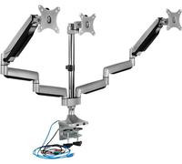 Supporto da tavolo ICY BOX 3x fino a 32'' 81 cm, argento NEW