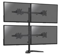 Supporto da tavolo Kimex inclinabile/girevole/ruotabile per 4 PC 17"-32" VESA 100x100 max. 9Kg/schermo