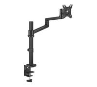 Supporto da tavolo - Neomounts - DS60-425BL1 - Nero - Inclinabile - Rotante - Mobile