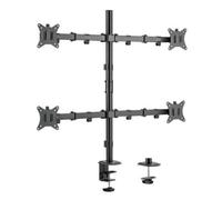 SUPPORTO DA TAVOLO PER 4 MONITOR DA 17" A 32" (650159)