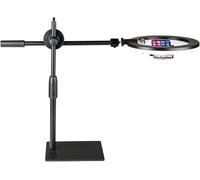 Supporto Da Tavolo Per Cellulare Ring Supporto Da Tavolo Per Webcast Autoscatto Con Luce Di Riempimento Treppiede Luce Fotografica Dimmerabile