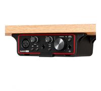 Supporto da tavolo per Focusrite Scarlett Solo 3rd Gen Audio Interface Desk Mount, Under Desk Mount