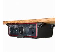 Supporto da tavolo per Focusrite Scarlett Solo 4th Gen Audio Interface, Desk Mount, supporto sottotavolo