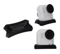 Supporto da tavolo per Insta360 GO Ultra, staffa per fotocamera tascabile, base antiscivolo, supporto fisso, supporto multi-angolo per riprese da tavolo, stabilizzatore per montaggio verticale (nero)