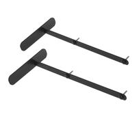 Supporto da tavolo per pannelli forati da 2 pezzi, supporto per pannelli forati