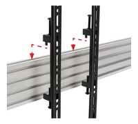 Supporto da Tavolo per Schermo B-Tech BT8390-VESA400F/B 70" 42"