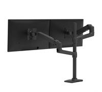 Lx Series Lx Dual Stacking Arm, Tall Pole, Matte Black 101,6 Cm (40 pollici pollici ) Morsa Nero
