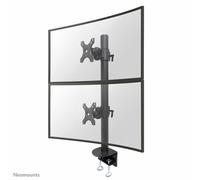 Newstar Fpma-d960dvblackplus Neomounts 49´´ Vertical Double Monitor Stand Argento