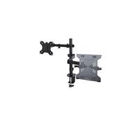 Supporto da tavolo per schermo - STARTECH - A2-LAPTOP-DESK-MOUNT - Nero - Regolabile - Inclinabile