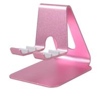 Supporto da tavolo per telefono con angoli regolabili per cellulare culla da scrivania supporto per tablet in alluminio per guardare video dal vivo telefono ergonomico per ufficio casa