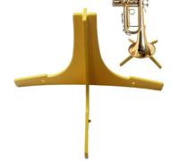 Supporto da tavolo ribaltabile con supporto staccabile | Supporto per strumenti a fiato per tromba per le prove della banda scolastica, esibizioni sul palcoscenico, concerti e