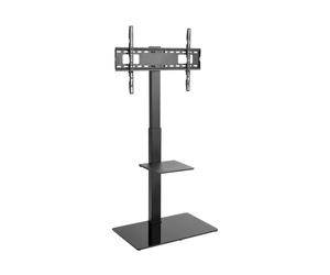 Supporto da terra Aisens con ripiano DVD (37 -70 , 40Kg) - Colore Nero - Nouvo