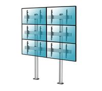 Supporto da Terra Kimex Avvitabile per 6 Schermi TV 45"-55" VESA 600x400 Max 50Kg