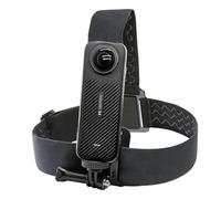 Supporto da testa per Insta 360 X4 X3 X2 X ACE Pro ONE RS R GO 2 3, fascia per cappello compatibile con GoPro Hero 12 11 10 9 8 7 Silver White 6 5 4 Session, 3+ Fusion Max, DJI Osmo Action 2 3 4