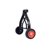 Supporto da tosaerba universale Supporto ruota ausiliaria Attacco ruota del tagliere regolabile compatibile con modelli di utensili da giardino